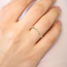 Load image into Gallery viewer, 0.50 CT DIAMOND & 14K YELLOW GOLD FANCY SHAPE RING