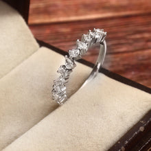 Load image into Gallery viewer, 0.50 CT DIAMOND & 14K WHITE GOLD FANCY SHAPE RING