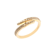 Load image into Gallery viewer, 0.35 CT DIAMOND 14K YELLOW GOLD RING