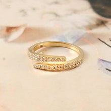 Load image into Gallery viewer, 0.35 CT DIAMOND 14K YELLOW GOLD RING