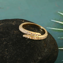 Load image into Gallery viewer, 0.35 CT DIAMOND 14K YELLOW GOLD RING