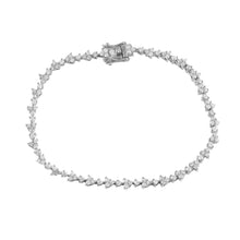 Load image into Gallery viewer, DIAMOND AND 14K WHITE GOLD BRACELET