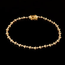 Load image into Gallery viewer, DIAMOND AND 14K YELLOW GOLD BRACELET
