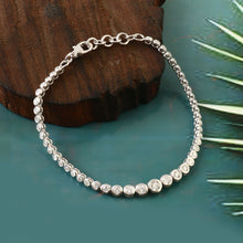 Load image into Gallery viewer, 1.85 CT DIAMOND & 14K WHITE GOLD TENNISH BRACELET