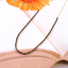 Load image into Gallery viewer, 4.60 CT BLUE SA. 8 INCH STONE PART AND 8+2 INCH CHAIN 14K YELLOW NECKLACEGOLD