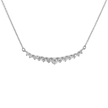Load image into Gallery viewer, DIAMOND AND 14K WHITE GOLD NECKLACE
