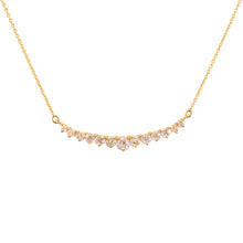 Load image into Gallery viewer, DIAMOND AND 14K YELLOW GOLD NECKLACE