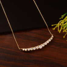 Load image into Gallery viewer, DIAMOND AND 14K YELLOW GOLD NECKLACE