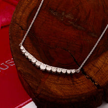 Load image into Gallery viewer, DIAMOND AND 14K WHITE GOLD NECKLACE