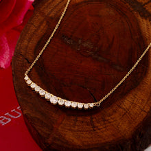 Load image into Gallery viewer, DIAMOND AND 14K YELLOW GOLD NECKLACE