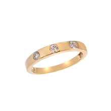 Load image into Gallery viewer, DIAMOND AND 14K YELLOW GOLD RING