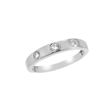 Load image into Gallery viewer, DIAMOND AND 14K WHITE GOLD RING