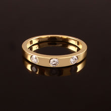 Load image into Gallery viewer, DIAMOND AND 14K YELLOW GOLD RING