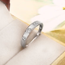 Load image into Gallery viewer, DIAMOND AND 14K WHITE GOLD RING