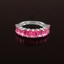 Load image into Gallery viewer, RUBY AND 14K WHITE GOLD RING