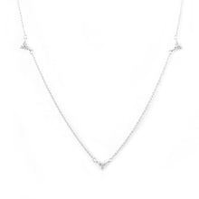 Load image into Gallery viewer, 0.45 CT DIAMOND & 14K WHITE GOLD NECKLACE