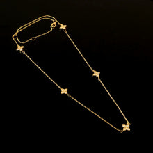 Load image into Gallery viewer, 0.33 CT DIAMOND & 14K YELLOW GOLD NECKLACE