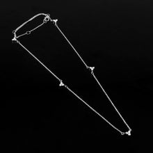 Load image into Gallery viewer, 0.45 CT DIAMOND & 14K WHITE GOLD NECKLACE