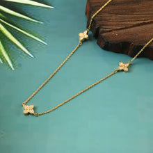Load image into Gallery viewer, 0.33 CT DIAMOND & 14K YELLOW GOLD NECKLACE