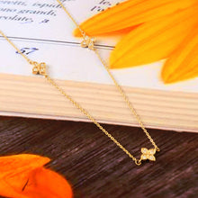Load image into Gallery viewer, 0.33 CT DIAMOND & 14K YELLOW GOLD NECKLACE