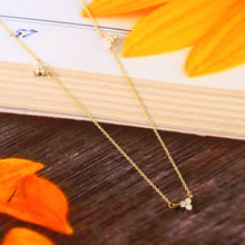 Load image into Gallery viewer, 0.45 CT DIAMOND & 14K YELLOW GOLD NECKLACE