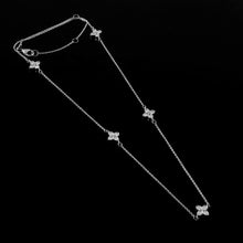 Load image into Gallery viewer, 0.33 CT DIAMOND & 14K WHITE GOLD NECKLACE