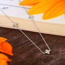 Load image into Gallery viewer, 0.33 CT DIAMOND & 14K WHITE GOLD NECKLACE