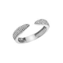 Load image into Gallery viewer, 0.34 CT DIAMOND AND 14K WHITE GOLD RING
