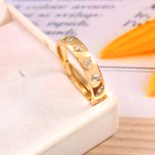 Load image into Gallery viewer, 0.50 CT DIAMOND & 14K YELLOW GOLD RING