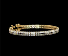 Load image into Gallery viewer, 7.00 Ct. Tw. Diamond Tennis Bracelet 14k Gold