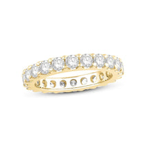 Load image into Gallery viewer, 2.00 Ct. Tw. Diamond Stackable 14k Gold Eternity Band Ring