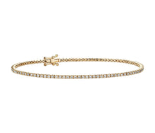Load image into Gallery viewer, 1.00 Ct. Tw. Diamond Thin Tennis Bracelet 14k Gold
