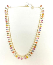 Load image into Gallery viewer, 0.84Ct Diamond 25Ct Multi Marquise 14Kt Yellow Gold Necklace