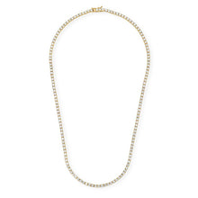 Load image into Gallery viewer, 11.50Ct. DIAMOND TENNIS NECKLACE