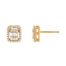Load image into Gallery viewer, 0.57 Carat Baguette Diamond Stud