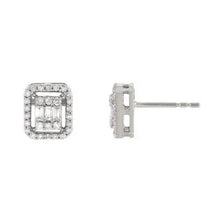 Load image into Gallery viewer, 0.57 Carat Baguette Diamond Stud