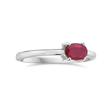 Load image into Gallery viewer, 0.58 Ct. Tw. Ruby Single-Stone 14K Gold Ring