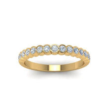 Load image into Gallery viewer, This Bezel Channel Set Diamond Band