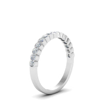 Load image into Gallery viewer, This Bezel Channel Set Diamond Band