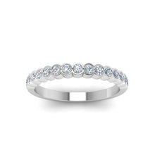 Load image into Gallery viewer, This Bezel Channel Set Diamond Band