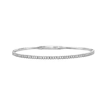 Load image into Gallery viewer, 0.85Ct Diamond Flexible Bangle