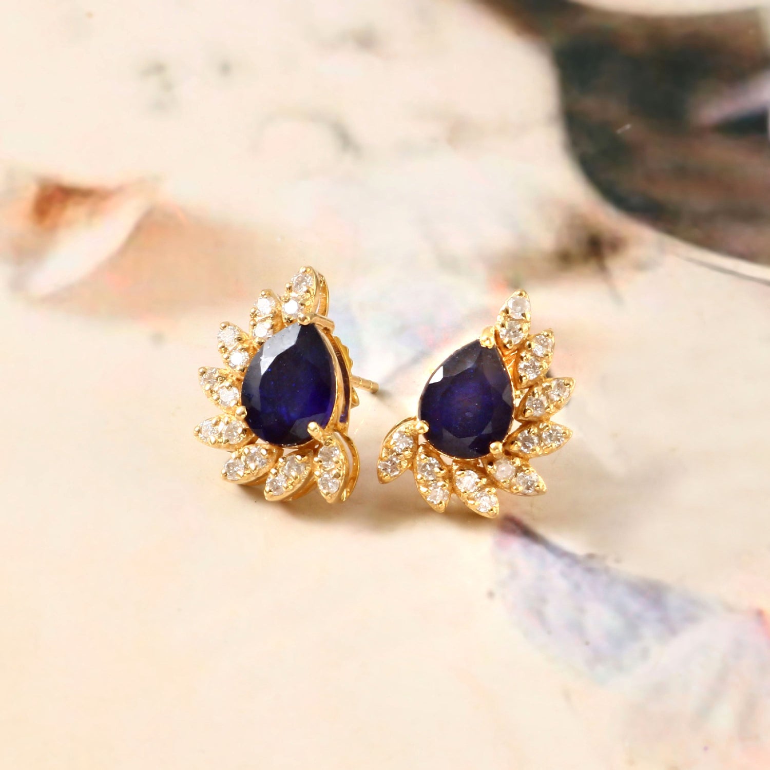 COLOR STONE EARRINGS