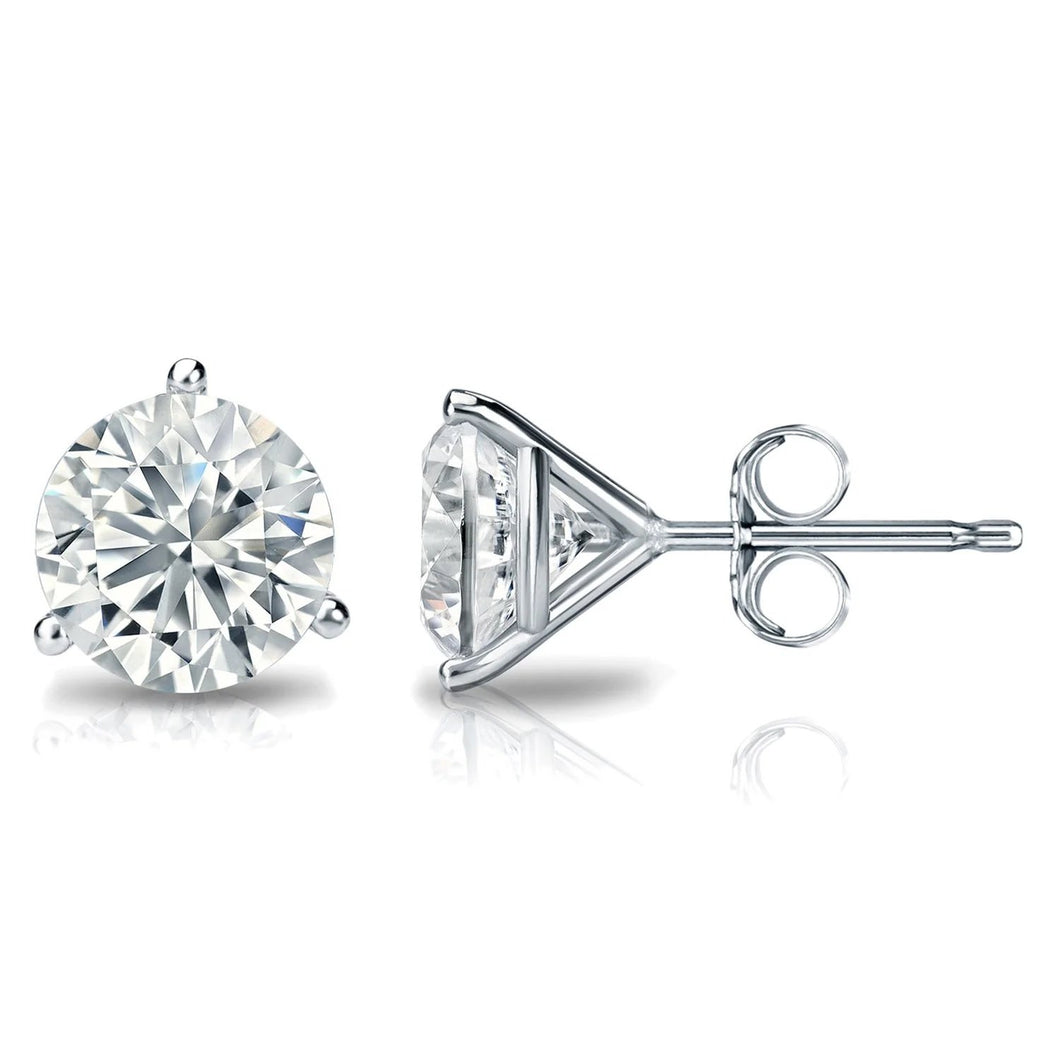 2.00Ct LAB Diamond Martini Stud Earring 14k White