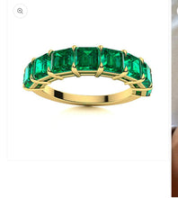 Load image into Gallery viewer, 2.1 Cts Emerald 14K Gold Ring
