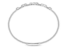Load image into Gallery viewer, 0.28Ct Diamond Flexi Bangle 14K White and Yellow Gold
