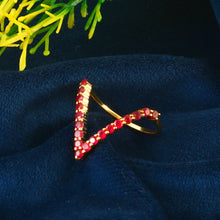 Load image into Gallery viewer, RUBY AND 14K YELLOW GOLD RING
