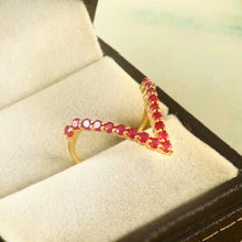 Load image into Gallery viewer, RUBY AND 14K YELLOW GOLD RING
