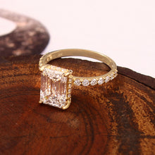 Load image into Gallery viewer, 2.65 CT LAB DIAMOND &amp;  14K YELLOW GOLD WITH SOLITAIRE RING
