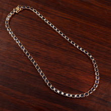 Load image into Gallery viewer, 31.00 CT HEATED BLUE SAPPHIRE 14K GOLD BEZAL SETTING NECKLACE
