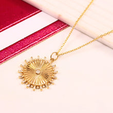 Load image into Gallery viewer, 0.40CT DIAMOND BAGUETTE 14K YELLOW GOLD PENDANT
